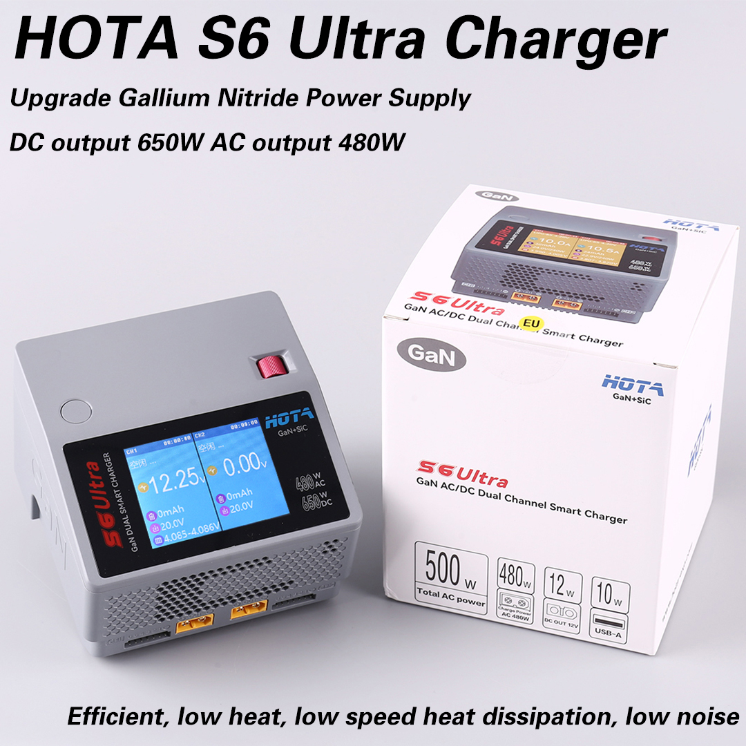 Drone Charger - HOTA S6 Ultra Gallium Nitride Model