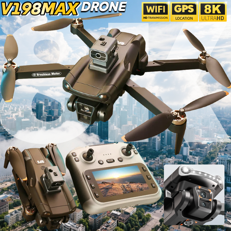 NEW for Genuine V198 MAX Drone – Drone Gps Mount recenzja i cena