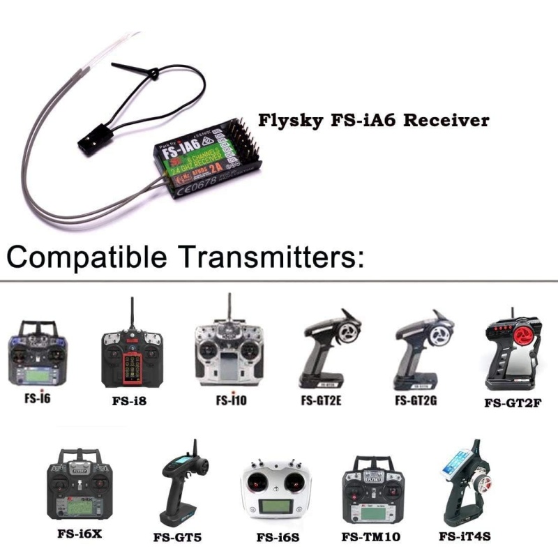 Flysky FS-IA6 Receiver 6CH Dua – Drone Antenna recenzja i cena