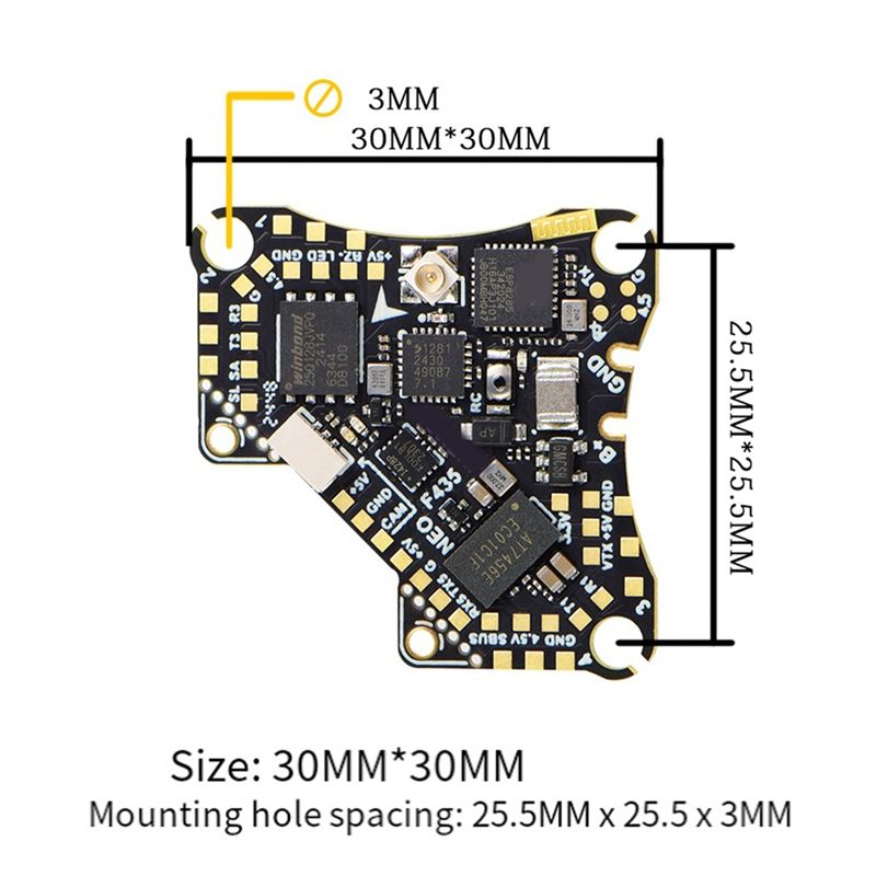 FBIL-F435 NEO 1S AIO Flight Co – Drone Esc recenzja i cena