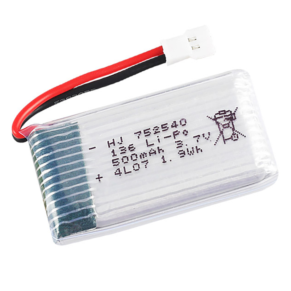 3.7V 500mAh 752540 Lipo Batter – Drone Charger recenzja i cena