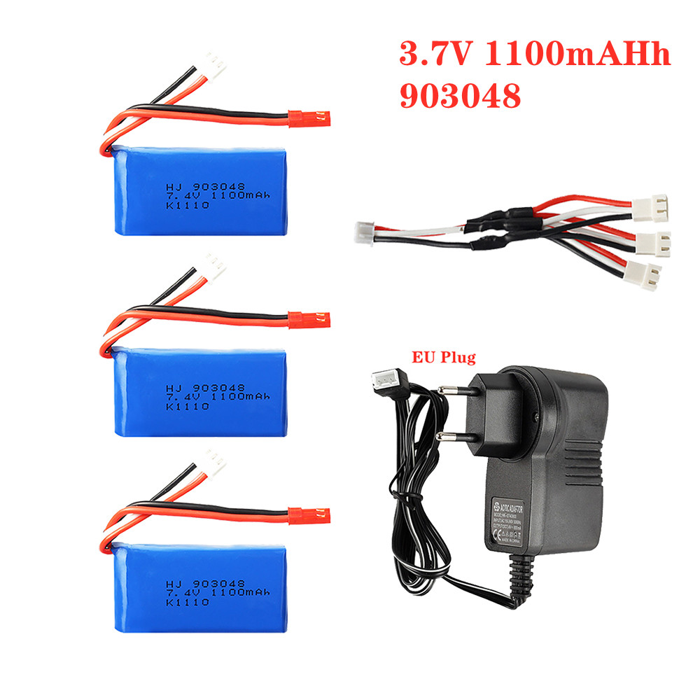 1-5pcs 7.4V 1100mah 903048 LiP – Drone Charger recenzja i cena
