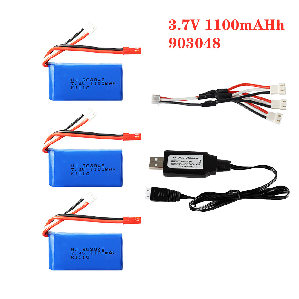 1-5pcs 7.4V 1100mah 903048 LiP – Drone Charger recenzja i cena