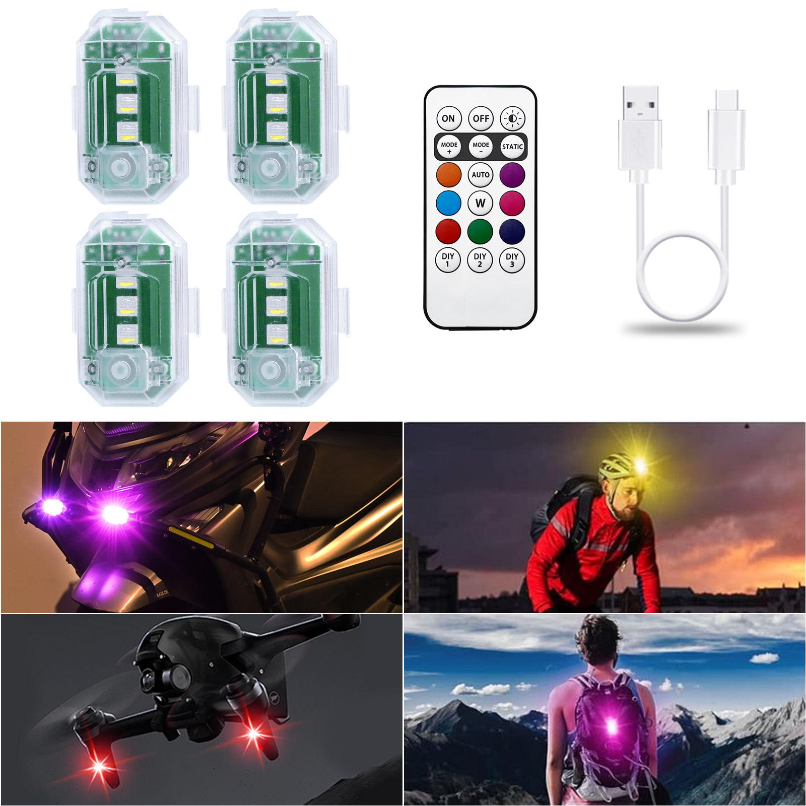 LECART Wireless Led Lights for – Drone Led Light recenzja i cena
