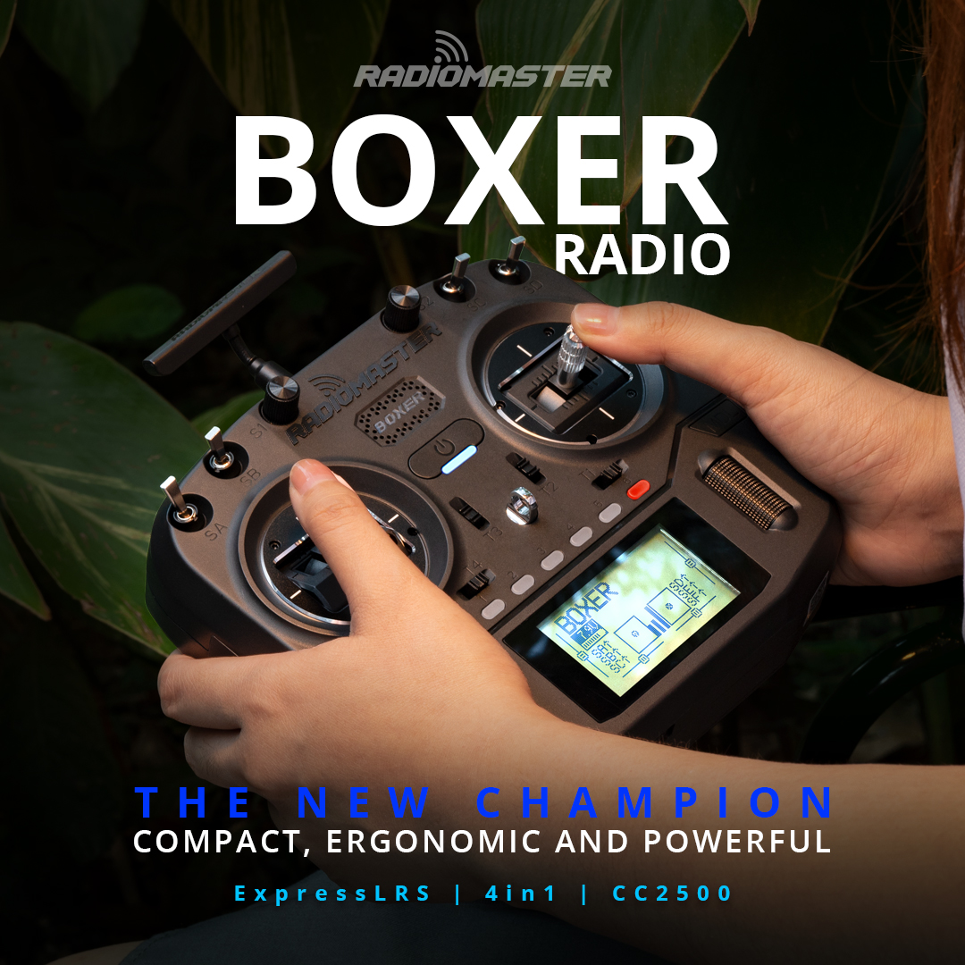RadioMaster Boxer  2.4G 16ch H – Drone Gimbal recenzja i cena