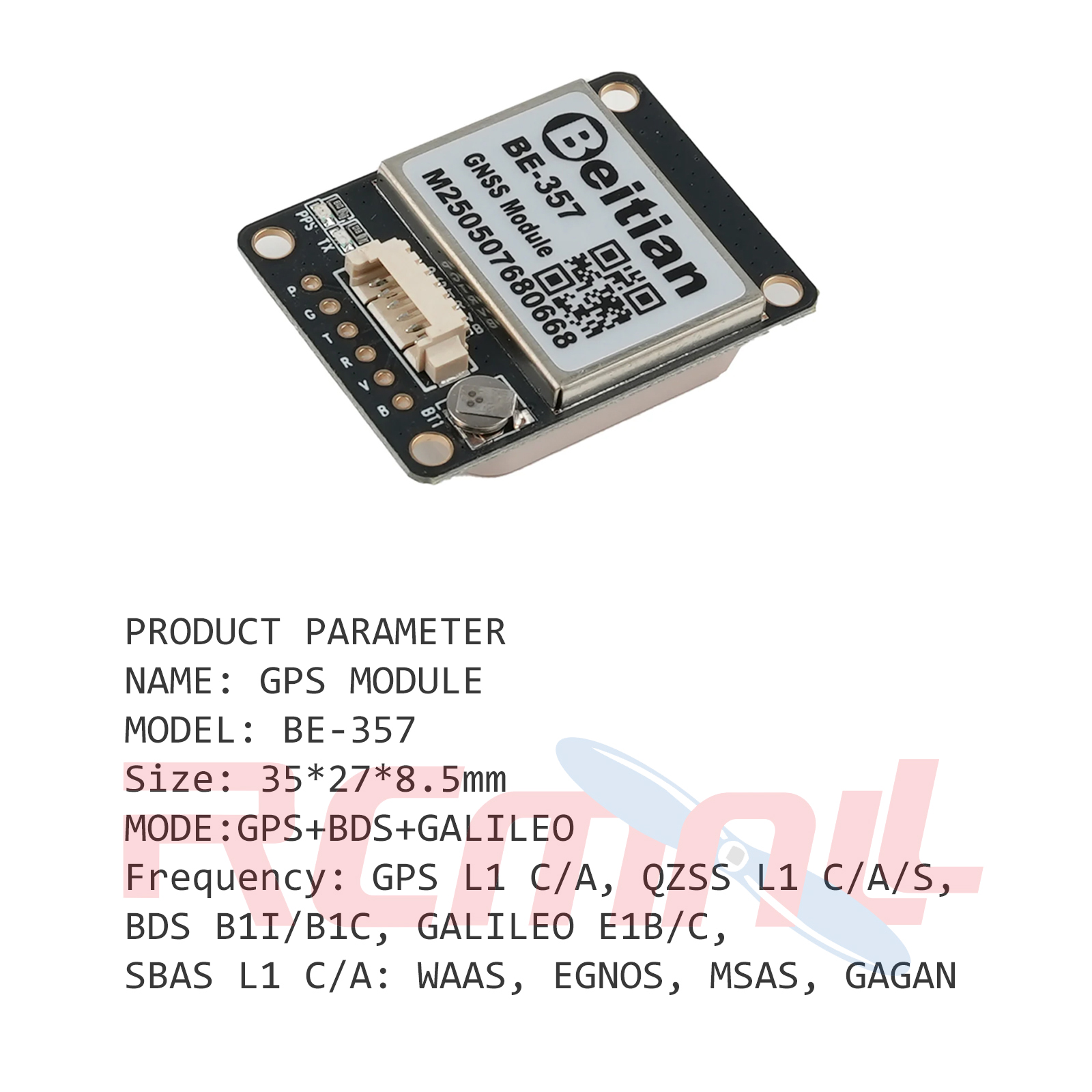 10PCS/LOT Beitian BE-357 BE357 – Drone Gps Module recenzja i cena