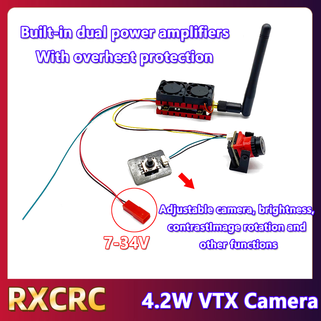 RXCRC 5.8G 48CH 4.2W High Powe – Drone Frame recenzja i cena