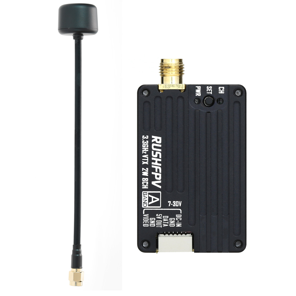 RUSHFPV 3.3G 2W VTX Transmitte – Drone Antenna recenzja i cena