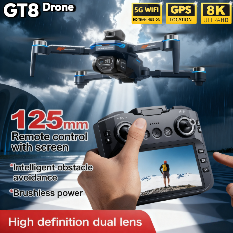 For Genuine GT8 Drone 4K Profe – Drone Gps Mount recenzja i cena