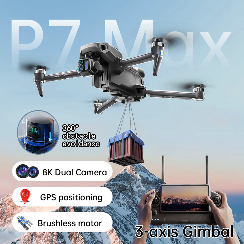 NEW P7 Max Drone 8K Camera GPS – Drone Gps Mount recenzja i cena