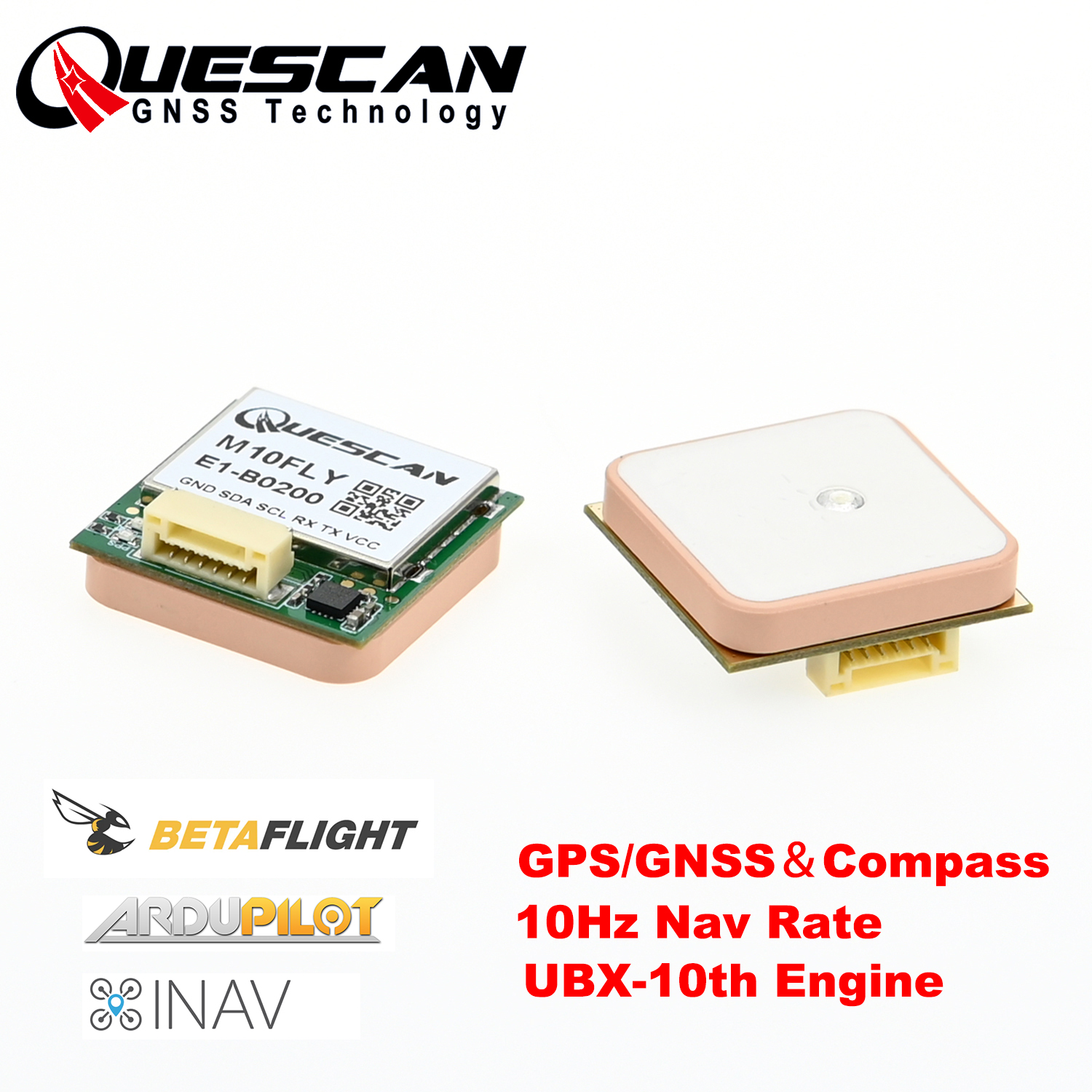 Quescan 25mm*25mm M10FLY 10Hz  – Drone Compass recenzja i cena