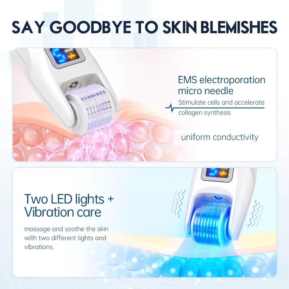 Microneedles Roller Kit Biorol – Drone Led Light recenzja i cena