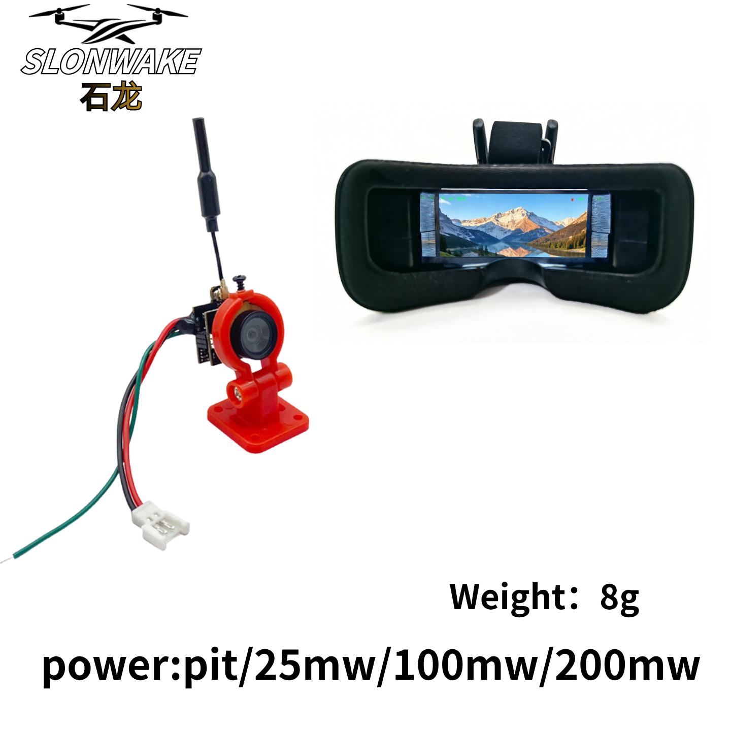 Slonwake 5.8G 48CH 200mW FPV D – Drone Camera recenzja i cena