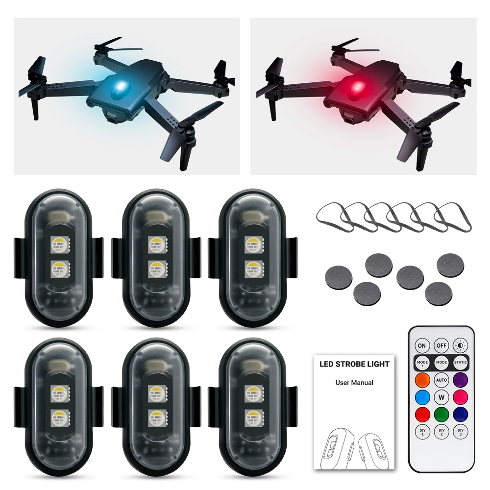 Motorcycle Strobe Light, APP C – Drone Led Light recenzja i cena
