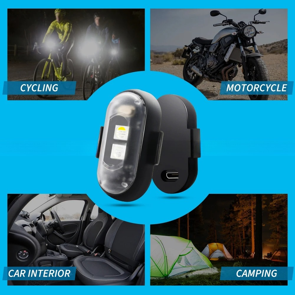 Motorcycle Strobe Light, APP C – Drone Led Light recenzja i cena