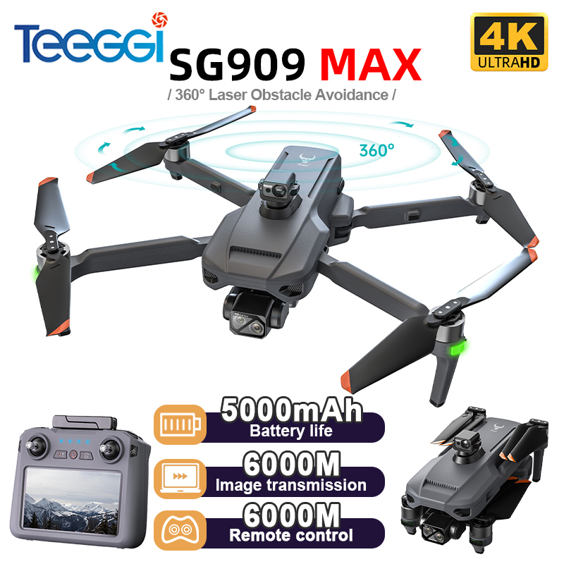 Teeggi SG909 MAX GPS Drone Wit – Drone Gimbal recenzja i cena