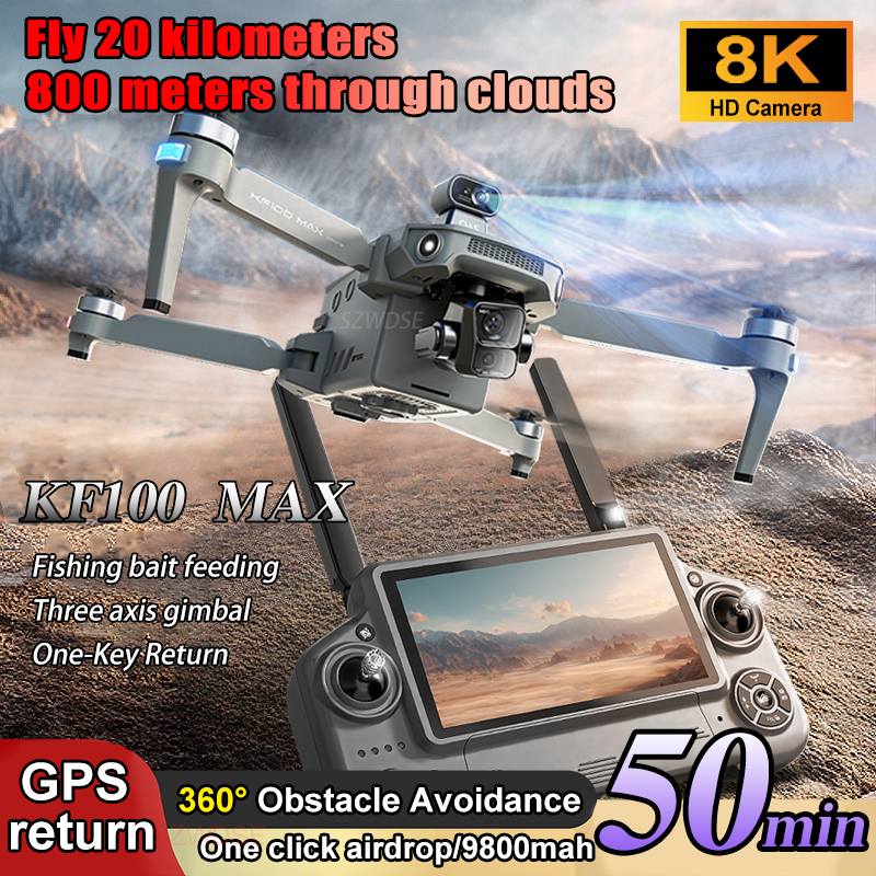 SJRC KF100 MAX 8K UHD Photo HD – Drone Gimbal recenzja i cena