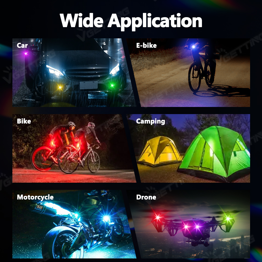 4Pcs Mini Drone Strobe Light 8 – Drone Led Light recenzja i cena