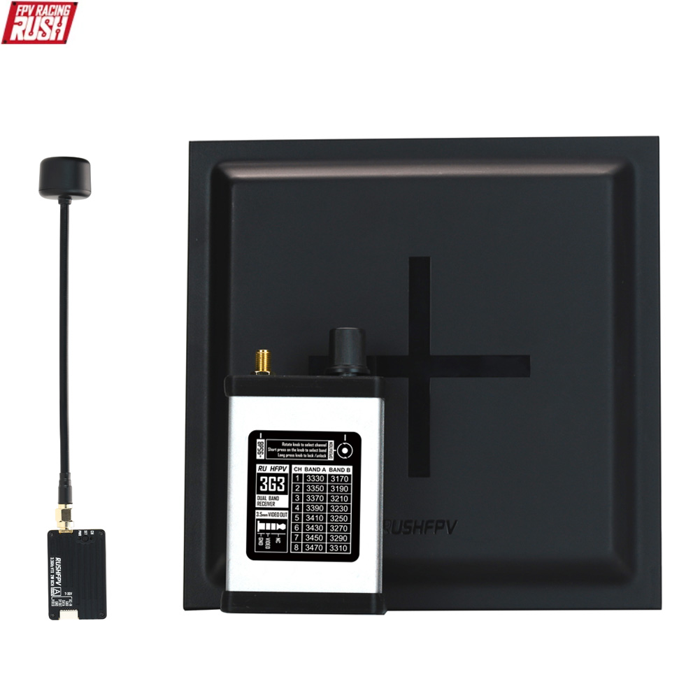 RUSHFPV 3.3G 2W VTX Transmitte – Drone Battery recenzja i cena