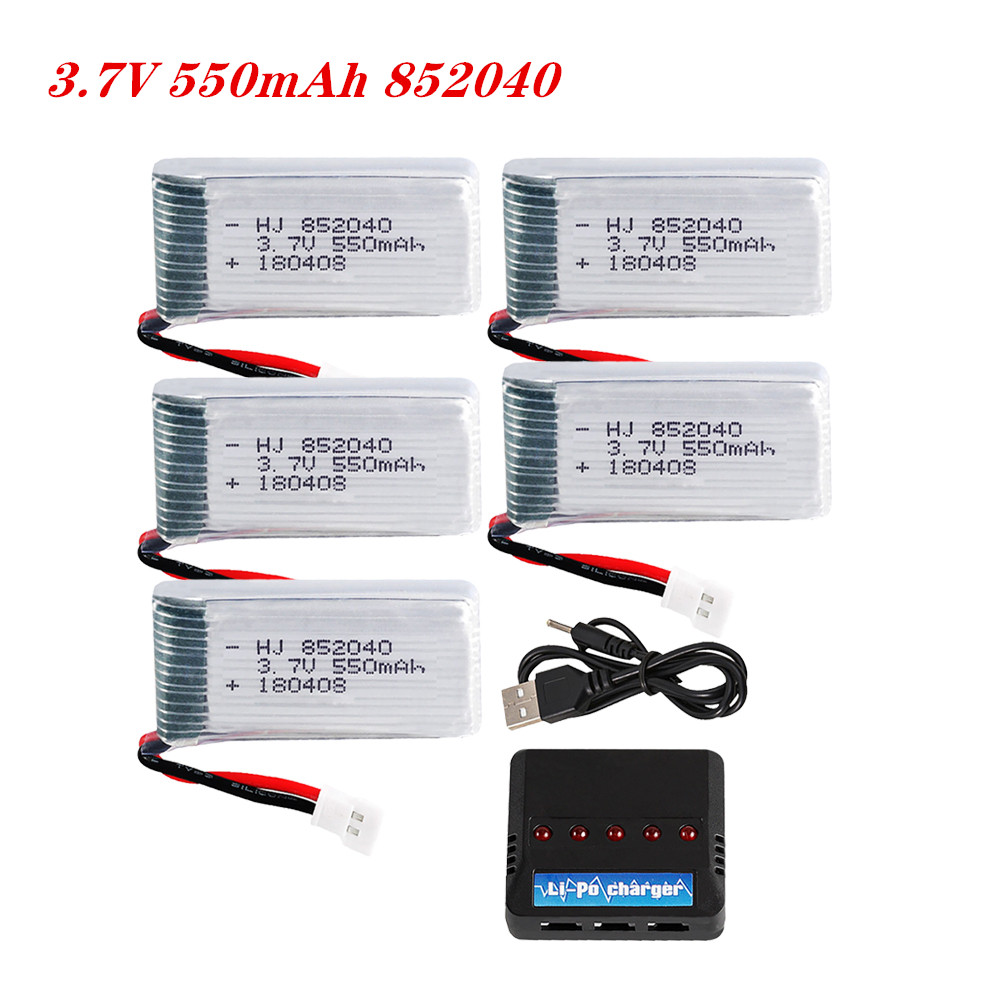 3.7V 550mAh 25C Lipo Battery 8 – Drone Charger recenzja i cena