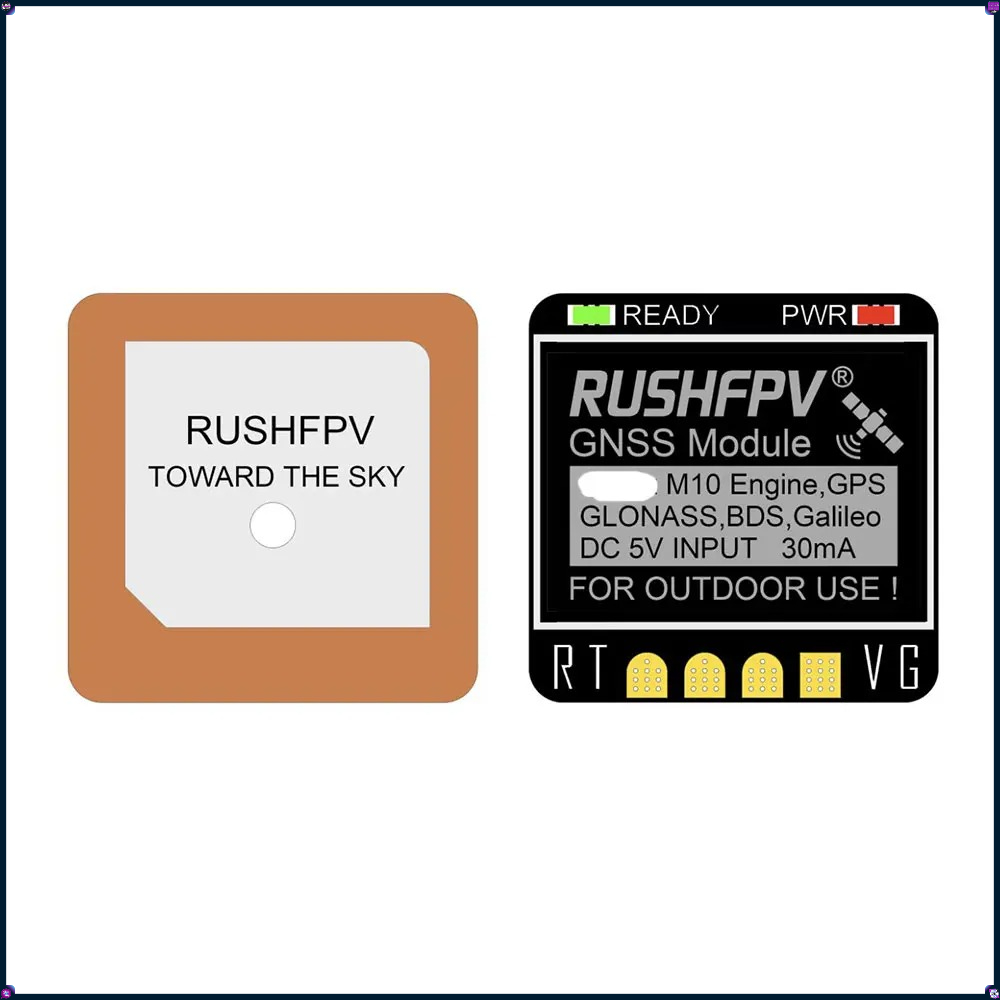 1-4Pcs RUSHFPV MINI M10 GPS Mo – Drone Antenna recenzja i cena