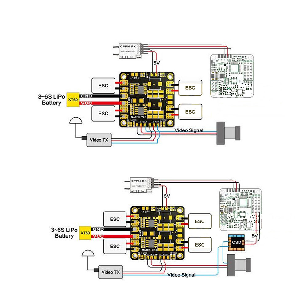 Mini  Power Hub Power Matek PD – Drone Power Distribution Board recenzja i cena