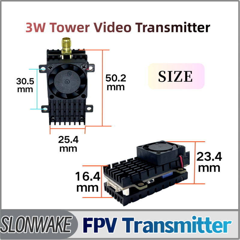 SLONWAKE 5.8G 3000mW Simulatio – Drone Frame recenzja i cena