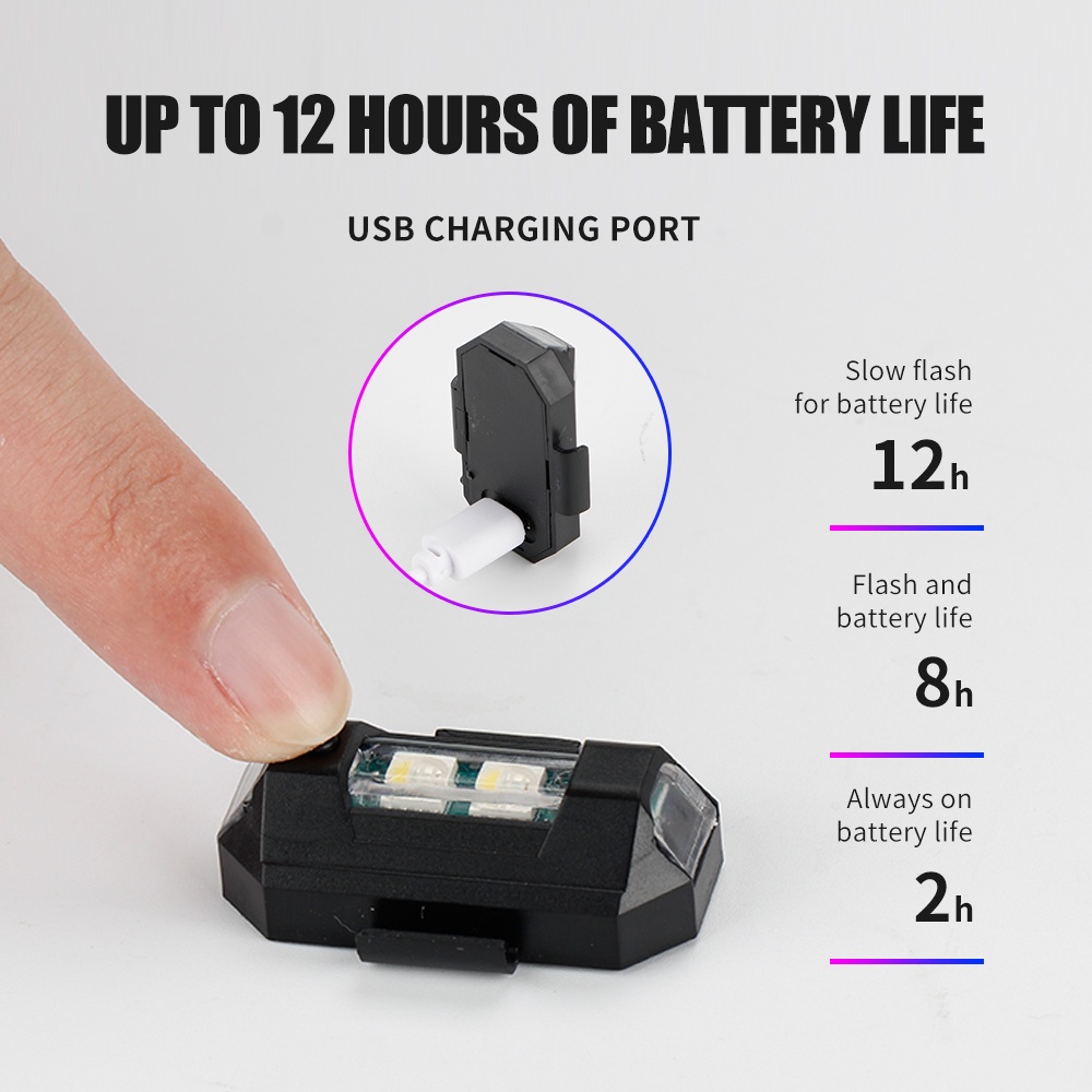 1PC 7 Color Mini USB Charging  – Drone Led Light recenzja i cena