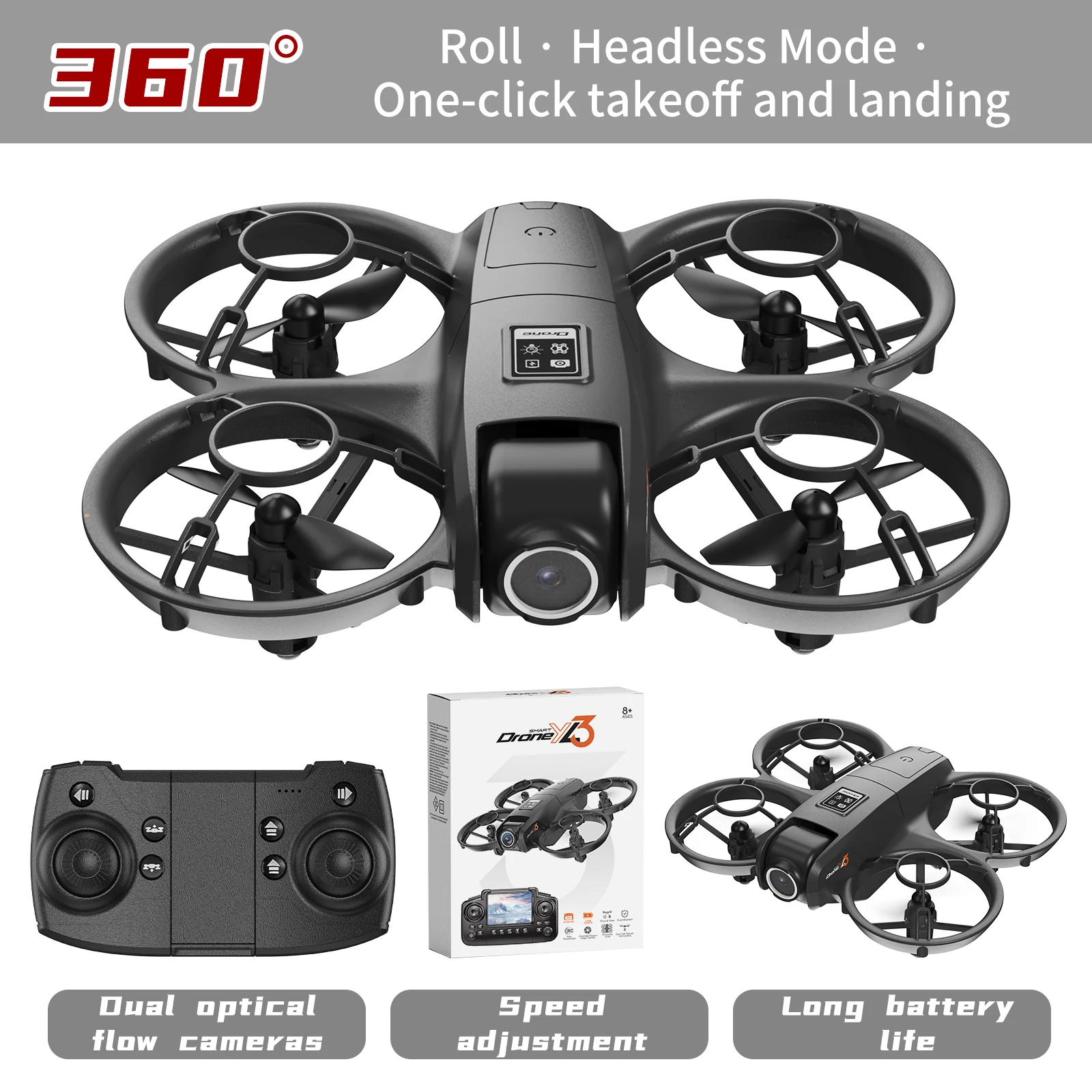 New YL3 RC Drone 8K 1080P Wide – Drone Gps Mount recenzja i cena
