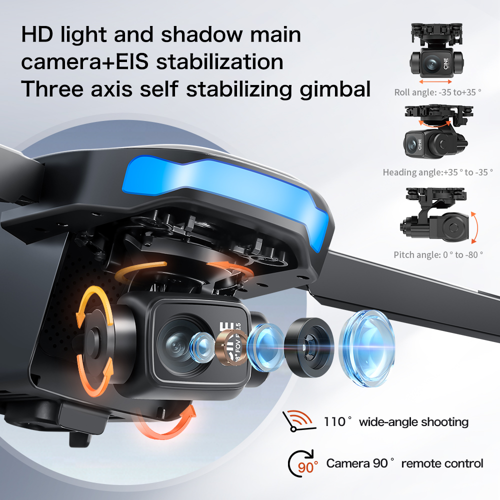 New S-X1 MAX Drone GPS 8K Prof – Drone Gps Mount recenzja i cena