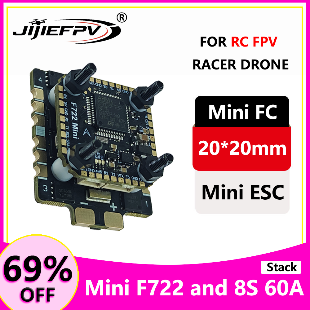 JiJieFPV F7MINI Flying Tower V – Drone Esc recenzja i cena